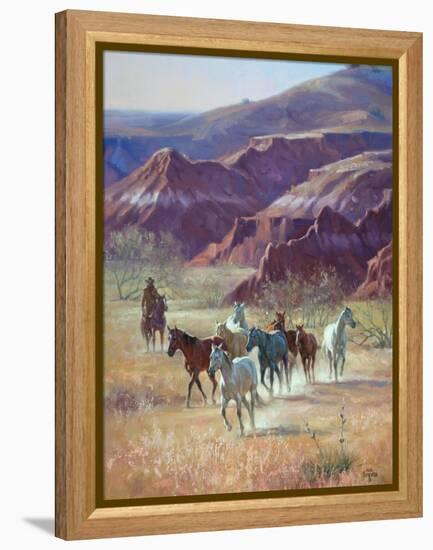 River Breaks Bunch-Jack Sorenson-Framed Stretched Canvas