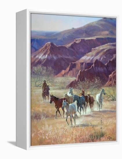 River Breaks Bunch-Jack Sorenson-Framed Stretched Canvas