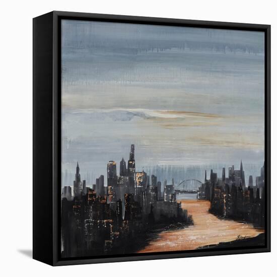 River City II-Farrell Douglass-Framed Premier Image Canvas