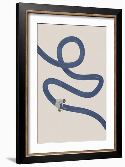 River cleanse-Maarten Leon-Framed Giclee Print