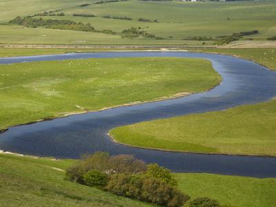 River Cuckmere Near Seaford East Sussex England Photographic Print By David Wall Art Com