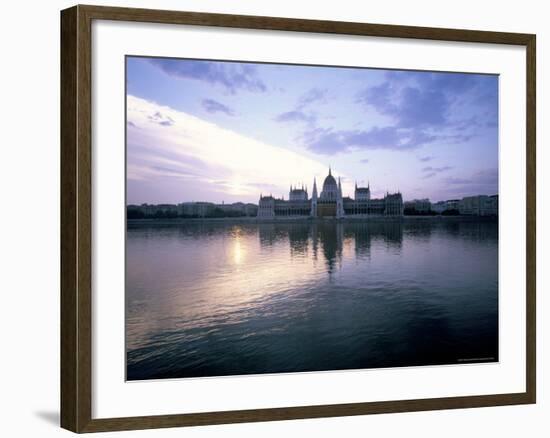 River Danube, Budapest, Hungary-Oliviero Olivieri-Framed Photographic Print