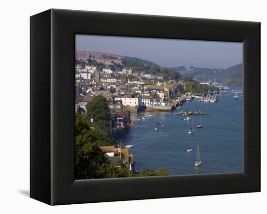 River Dart, Dartmouth, Devon, England, United Kingdom, Europe-Jeremy Lightfoot-Framed Premier Image Canvas