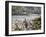 River Dart Estuary, Dartmouth, South Hams, Devon, England, United Kingdom-David Hughes-Framed Photographic Print