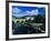 River Dee Flowing Under Bridge Through Town, Llangollen, United Kingdom-Anders Blomqvist-Framed Photographic Print