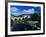 River Dee Flowing Under Bridge Through Town, Llangollen, United Kingdom-Anders Blomqvist-Framed Photographic Print