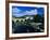 River Dee Flowing Under Bridge Through Town, Llangollen, United Kingdom-Anders Blomqvist-Framed Photographic Print