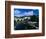 River Dee Flowing Under Bridge Through Town, Llangollen, United Kingdom-Anders Blomqvist-Framed Photographic Print