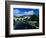 River Dee Flowing Under Bridge Through Town, Llangollen, United Kingdom-Anders Blomqvist-Framed Photographic Print