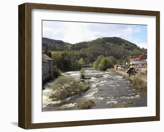 River Dee, Llangollen, Dee Valley, Denbighshire, North Wales, Wales, United Kingdom, Europe-Wendy Connett-Framed Photographic Print