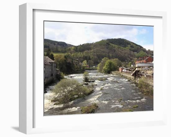 River Dee, Llangollen, Dee Valley, Denbighshire, North Wales, Wales, United Kingdom, Europe-Wendy Connett-Framed Photographic Print