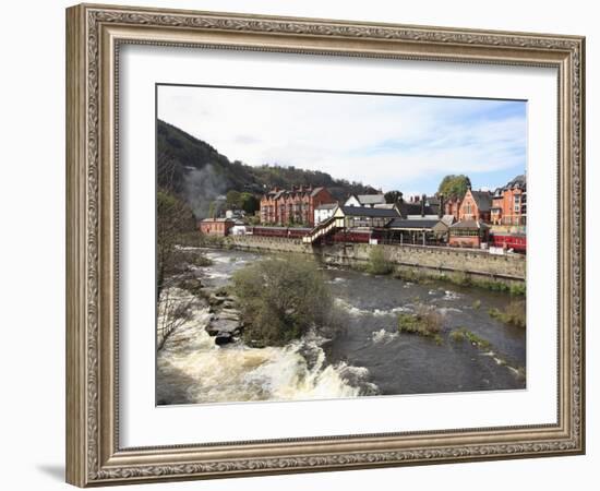 River Dee, Llangollen, Dee Valley, Denbighshire, North Wales, Wales, United Kingdom, Europe-Wendy Connett-Framed Photographic Print