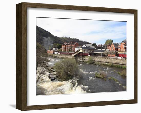 River Dee, Llangollen, Dee Valley, Denbighshire, North Wales, Wales, United Kingdom, Europe-Wendy Connett-Framed Photographic Print