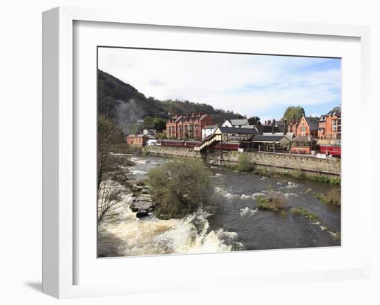 River Dee, Llangollen, Dee Valley, Denbighshire, North Wales, Wales, United Kingdom, Europe-Wendy Connett-Framed Photographic Print