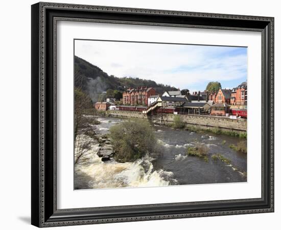 River Dee, Llangollen, Dee Valley, Denbighshire, North Wales, Wales, United Kingdom, Europe-Wendy Connett-Framed Photographic Print