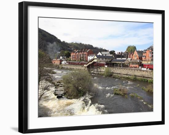 River Dee, Llangollen, Dee Valley, Denbighshire, North Wales, Wales, United Kingdom, Europe-Wendy Connett-Framed Photographic Print