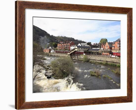 River Dee, Llangollen, Dee Valley, Denbighshire, North Wales, Wales, United Kingdom, Europe-Wendy Connett-Framed Photographic Print