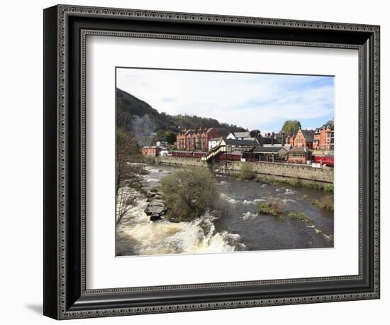 River Dee, Llangollen, Dee Valley, Denbighshire, North Wales, Wales, United Kingdom, Europe-Wendy Connett-Framed Photographic Print