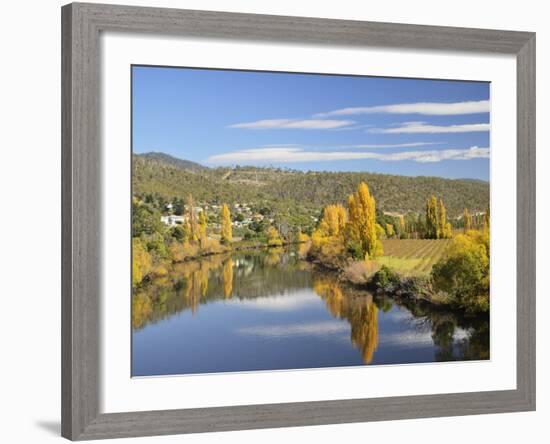 River Derwent Near New Norfolk, Tasmania, Australia, Pacific-Jochen Schlenker-Framed Photographic Print