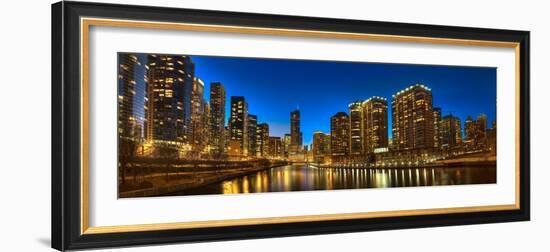 River East Chicago-Steve Gadomski-Framed Photographic Print