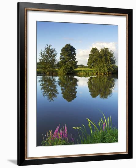 River Exe Near Brampford Speke, Devon, England, United Kingdom, Europe-Jeremy Lightfoot-Framed Photographic Print