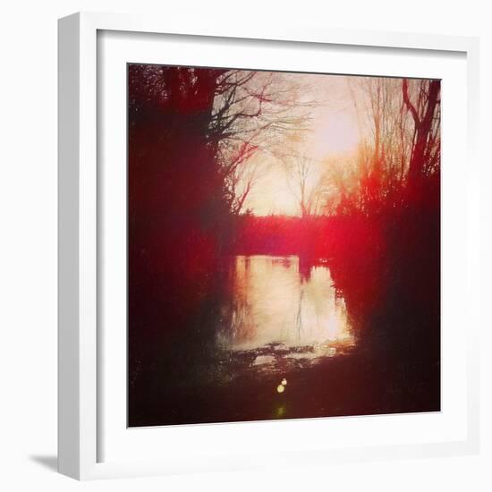 River Ford, 2018-Helen White-Framed Giclee Print