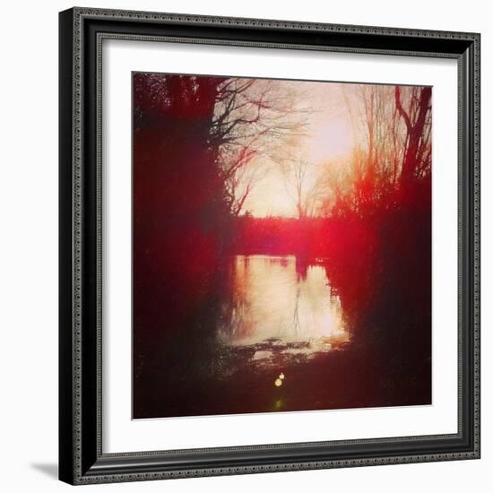 River Ford, 2018-Helen White-Framed Giclee Print