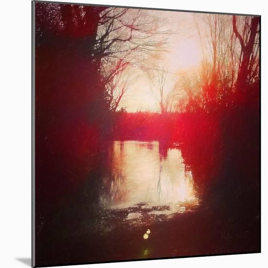 River Ford, 2018,-Helen White-Mounted Giclee Print