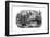 River Front of the Old House of Peers (House of Lord), London, 19th Century-null-Framed Giclee Print