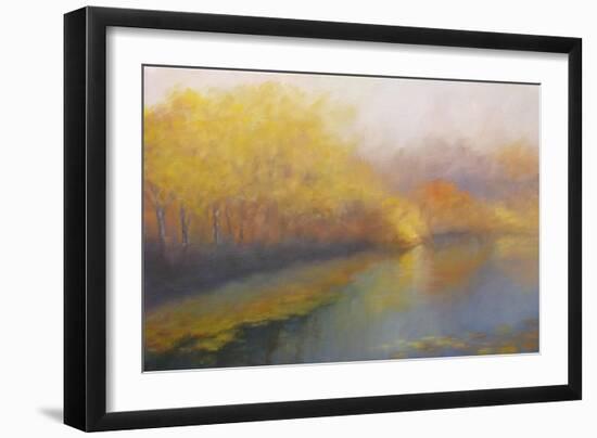 River Gold 2012 Landscape-Lee Campbell-Framed Giclee Print