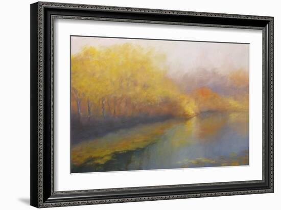 River Gold 2012 Landscape-Lee Campbell-Framed Giclee Print