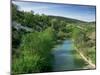 River Herault, Near St. Guilhem Le Desert, Languedoc-Roussillon, France-Michael Busselle-Mounted Photographic Print