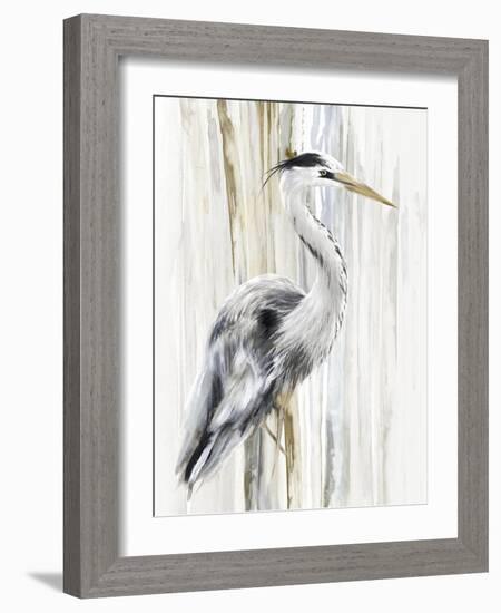 River Heron I-Eva Watts-Framed Art Print