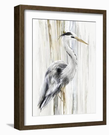 River Heron I-Eva Watts-Framed Art Print