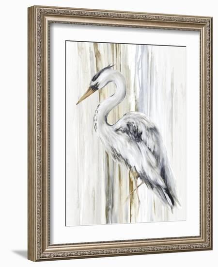 River Heron II-Eva Watts-Framed Art Print