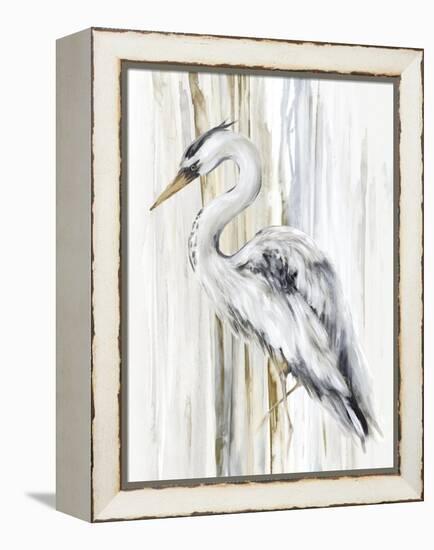 River Heron II-Eva Watts-Framed Stretched Canvas