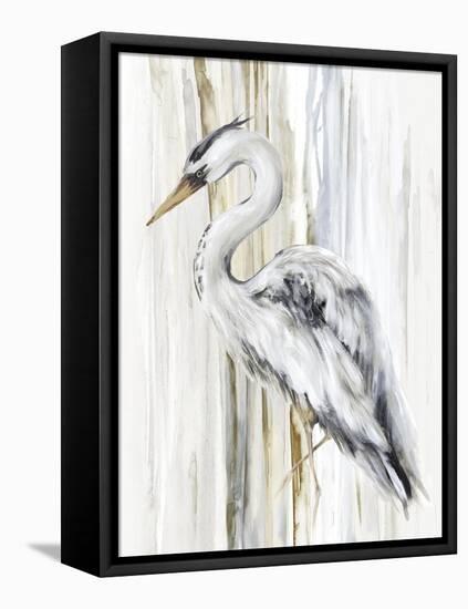 River Heron II-Eva Watts-Framed Stretched Canvas