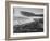 River In Foreground Trees Behind "Firehole River Yellowstone National Park" Wyoming-Ansel Adams-Framed Art Print