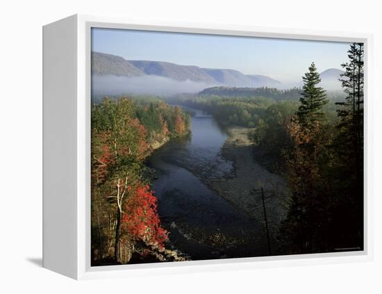 River in Margaree Valley, Cape Breton, Canada, North America-Alison Wright-Framed Premier Image Canvas