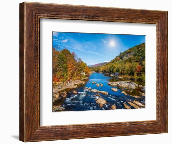 River in New England-Marco Carmassi-Framed Photographic Print