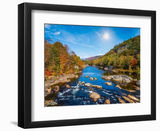 River in New England-Marco Carmassi-Framed Photographic Print