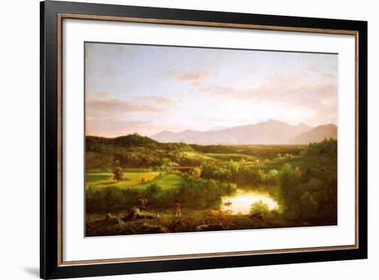River in the Catskills-Thomas Cole-Framed Art Print