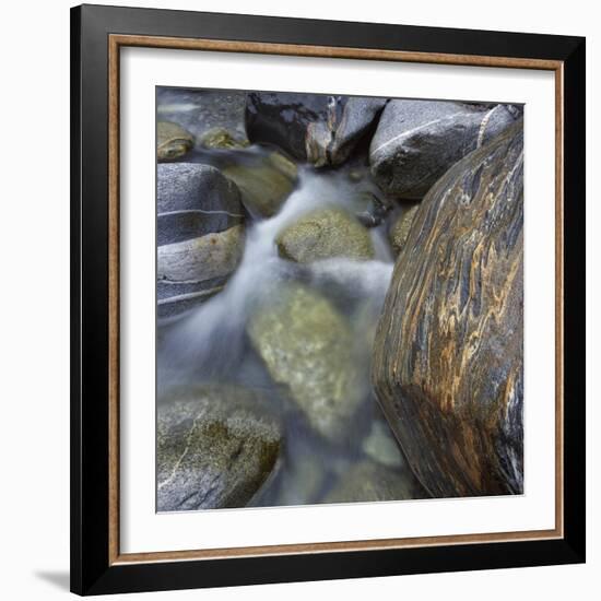 River in Verzasca Valley-Micha Pawlitzki-Framed Photographic Print