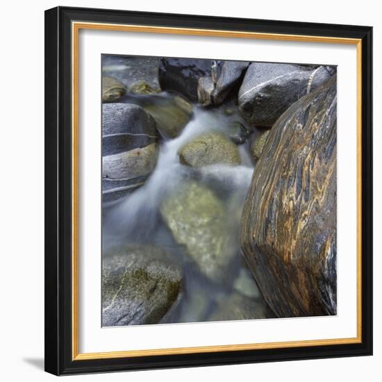 River in Verzasca Valley-Micha Pawlitzki-Framed Photographic Print