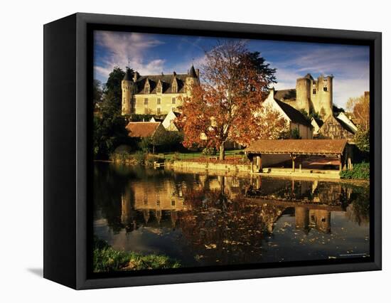 River Indrois, Montresor, Touraine, Indre-Et-Loire, Loire Valley, Centre, France-David Hughes-Framed Premier Image Canvas