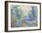 River Landscape, 1890-Pierre-Auguste Renoir-Framed Giclee Print