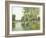 River Landscape in Summer-Ernest Parton-Framed Giclee Print