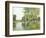 River Landscape in Summer-Ernest Parton-Framed Giclee Print