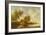 River Landscape with Church-Salomon van Ruisdael-Framed Giclee Print