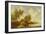 River Landscape with Church-Salomon van Ruisdael-Framed Giclee Print